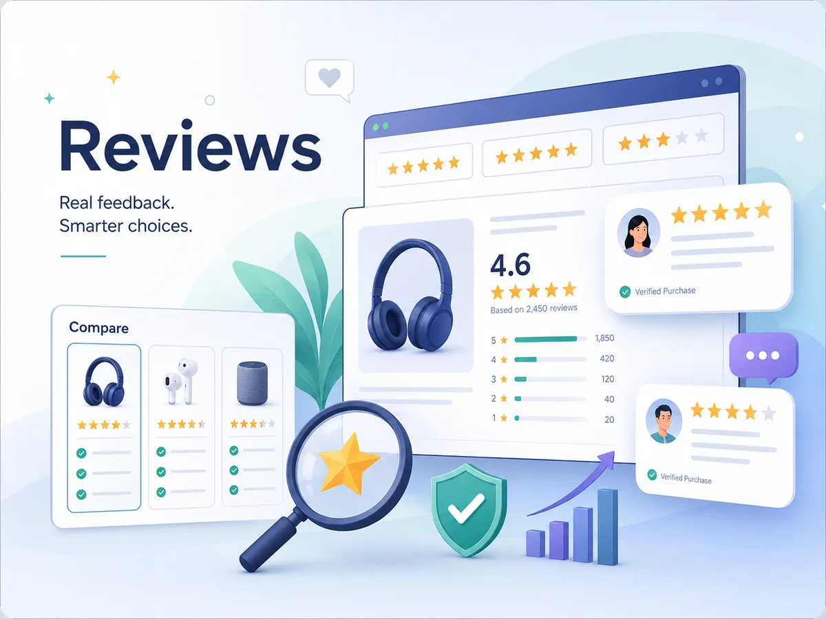 Reviews illustration