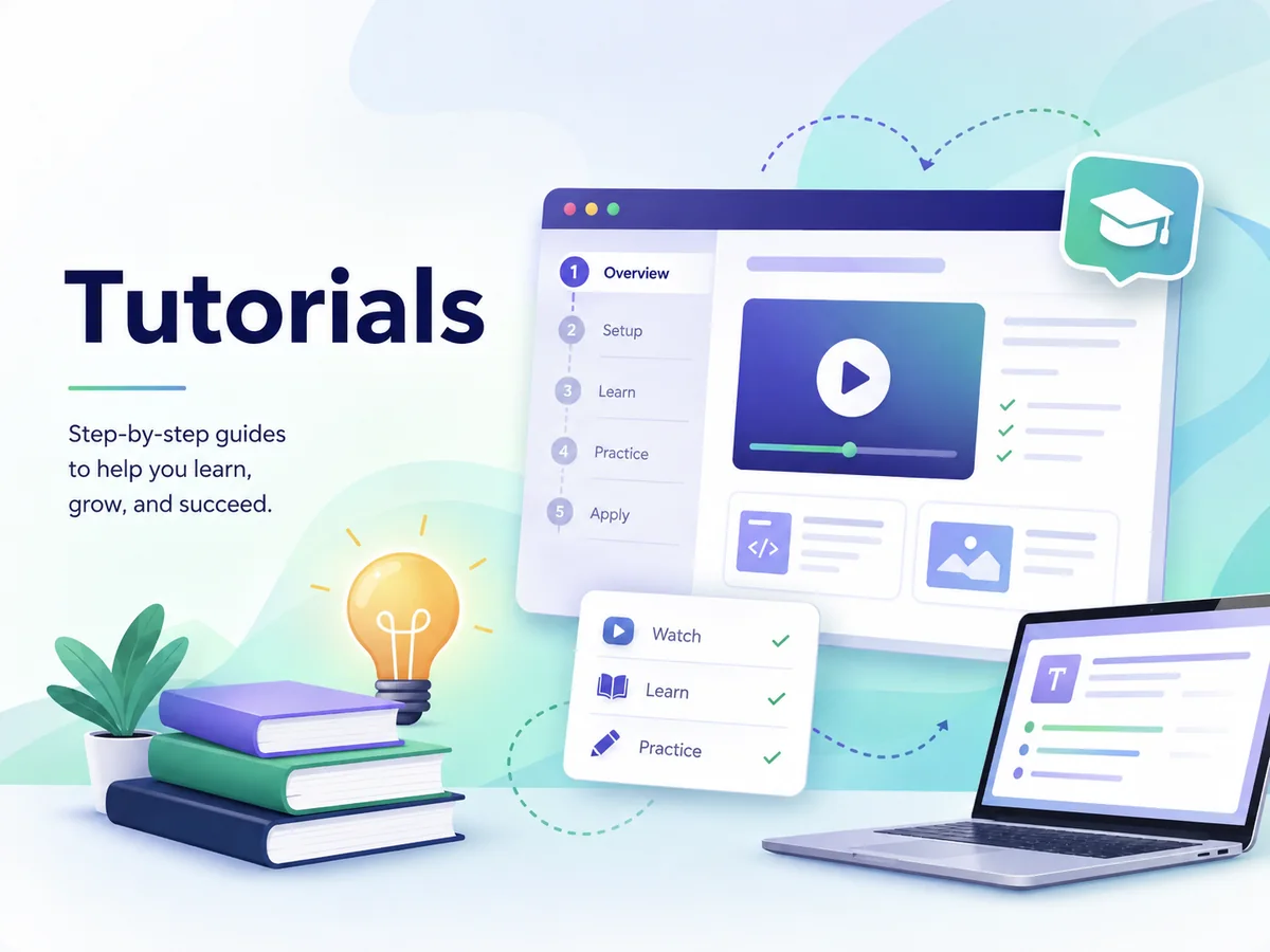 Tutorials illustration