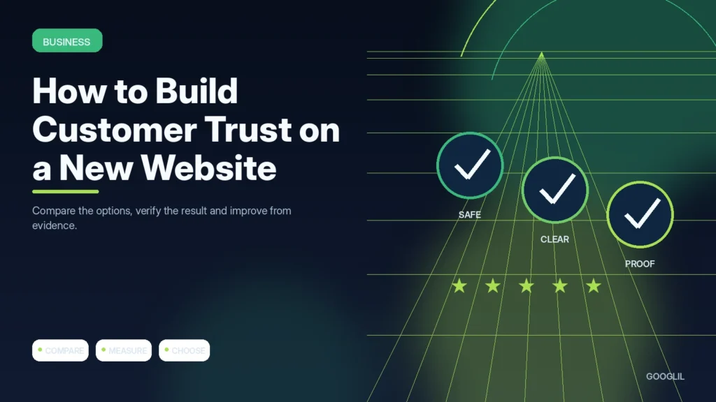 How to Build Customer Trust on a New Website — Business featured article illustration