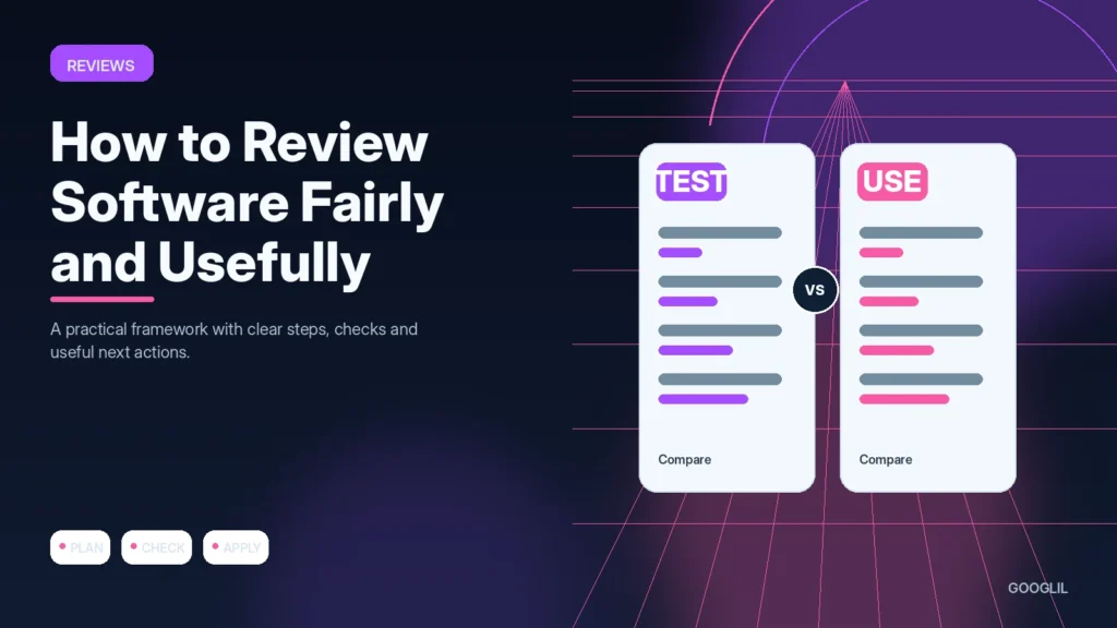 How to Review Software Fairly and Usefully — Reviews featured article illustration