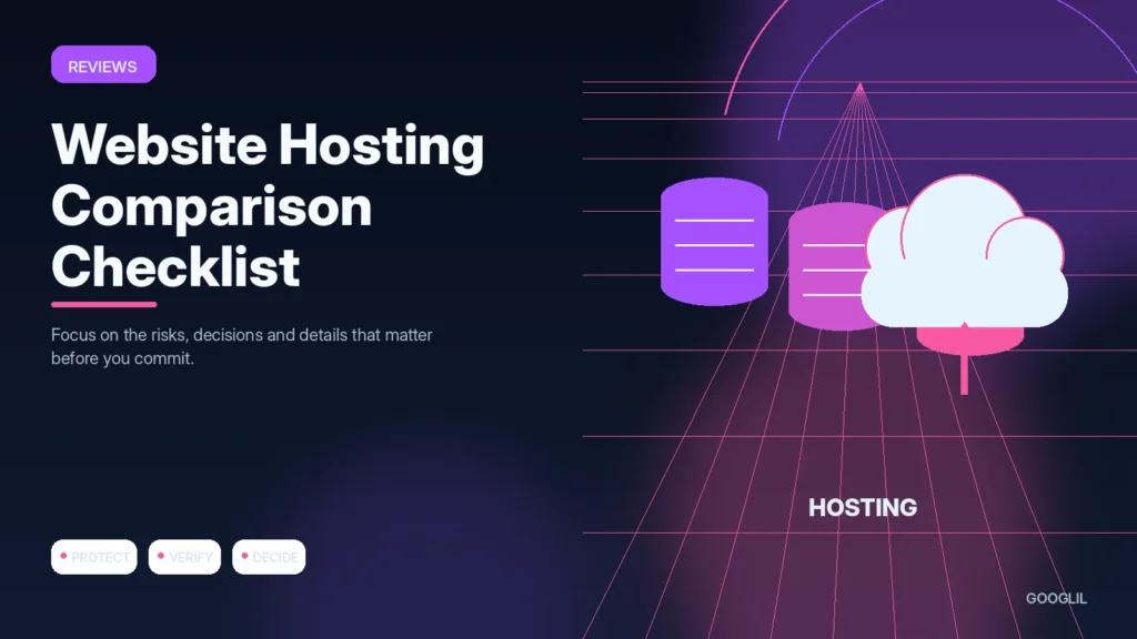 Website Hosting Comparison Checklist — Reviews featured article illustration