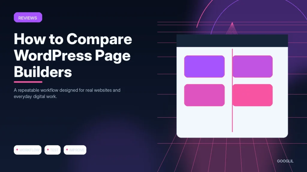 How to Compare WordPress Page Builders — Reviews featured article illustration