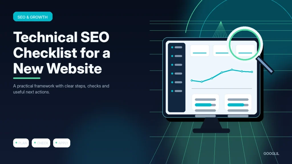 Technical SEO Checklist for a New Website — SEO & Growth featured article illustration