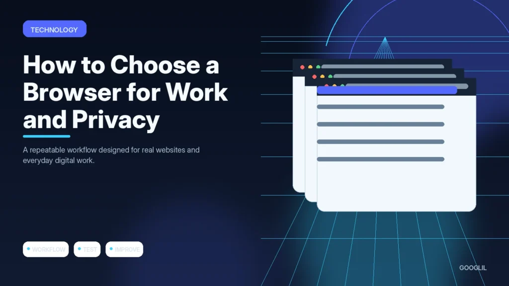 How to Choose a Browser for Work and Privacy — Technology featured article illustration